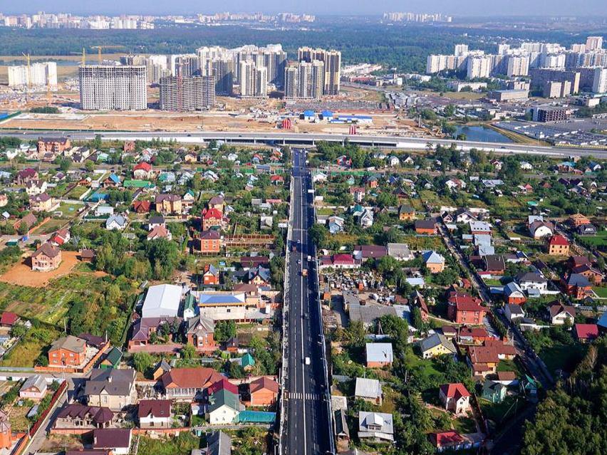 В Новой Москве началось строительство дублёра МКАД