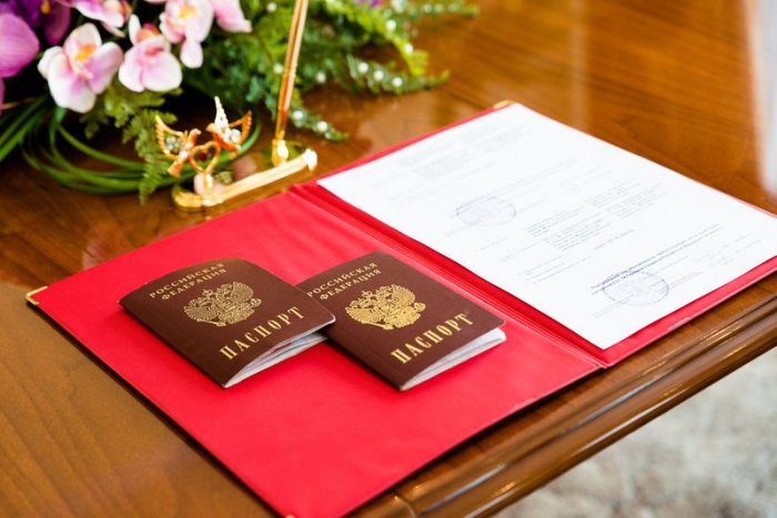 Для подачи заявления в ЗАГС паспорт не потребуется
