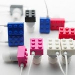 Наушники в виде кубиков Lego