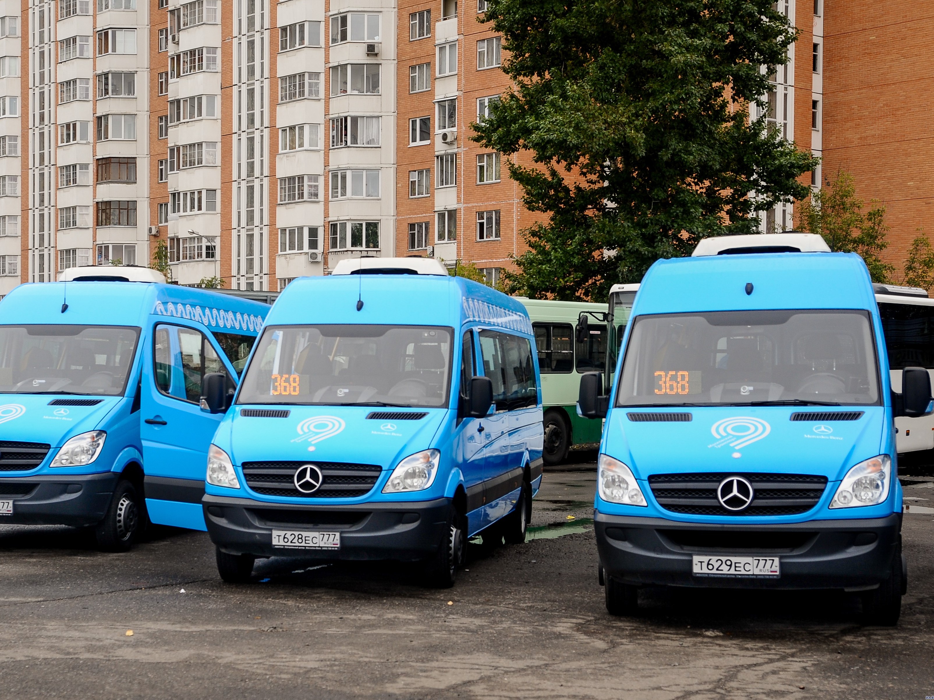 На маршруты Москвы будет выведено  ещё 505 автобусов частных перевозчиков 