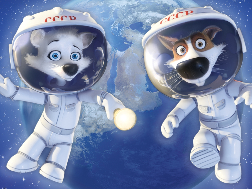 26 августа в США стартует показ российского мультфильма "Белка и Стрелка 2: Лунные приключения"