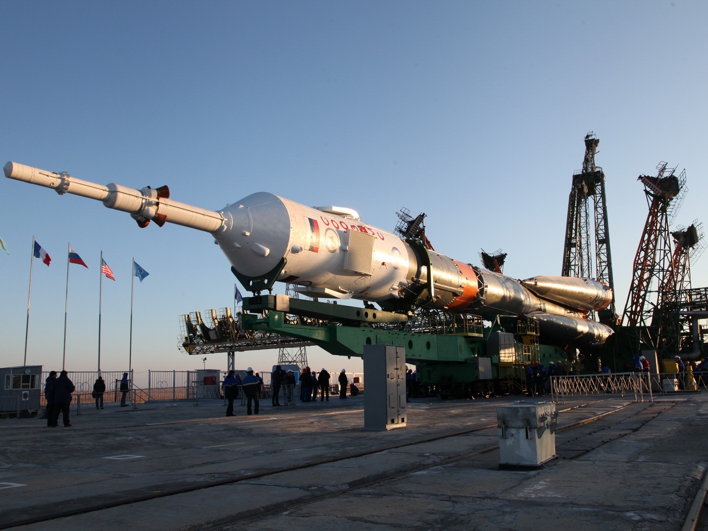 "Союз МС-03" с россиянином и еще двумя космонавтами отправился на орбиту