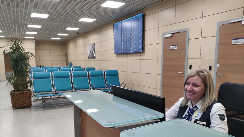 В аэропорту Домодедово открыли новый зал для маломобильных пассажиров