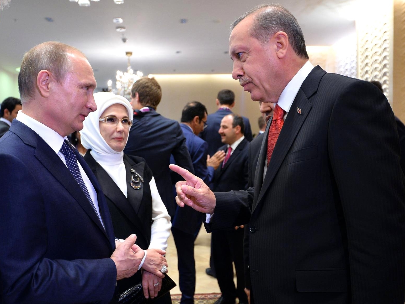 Путин обсудил с Реджепом Эрдоганом ситуацию в Алеппо