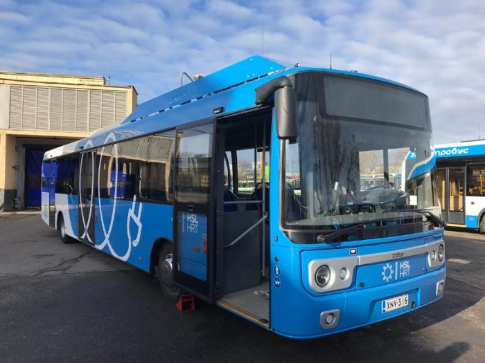 Тестирование финского электробуса в столице проведут до конца мая 