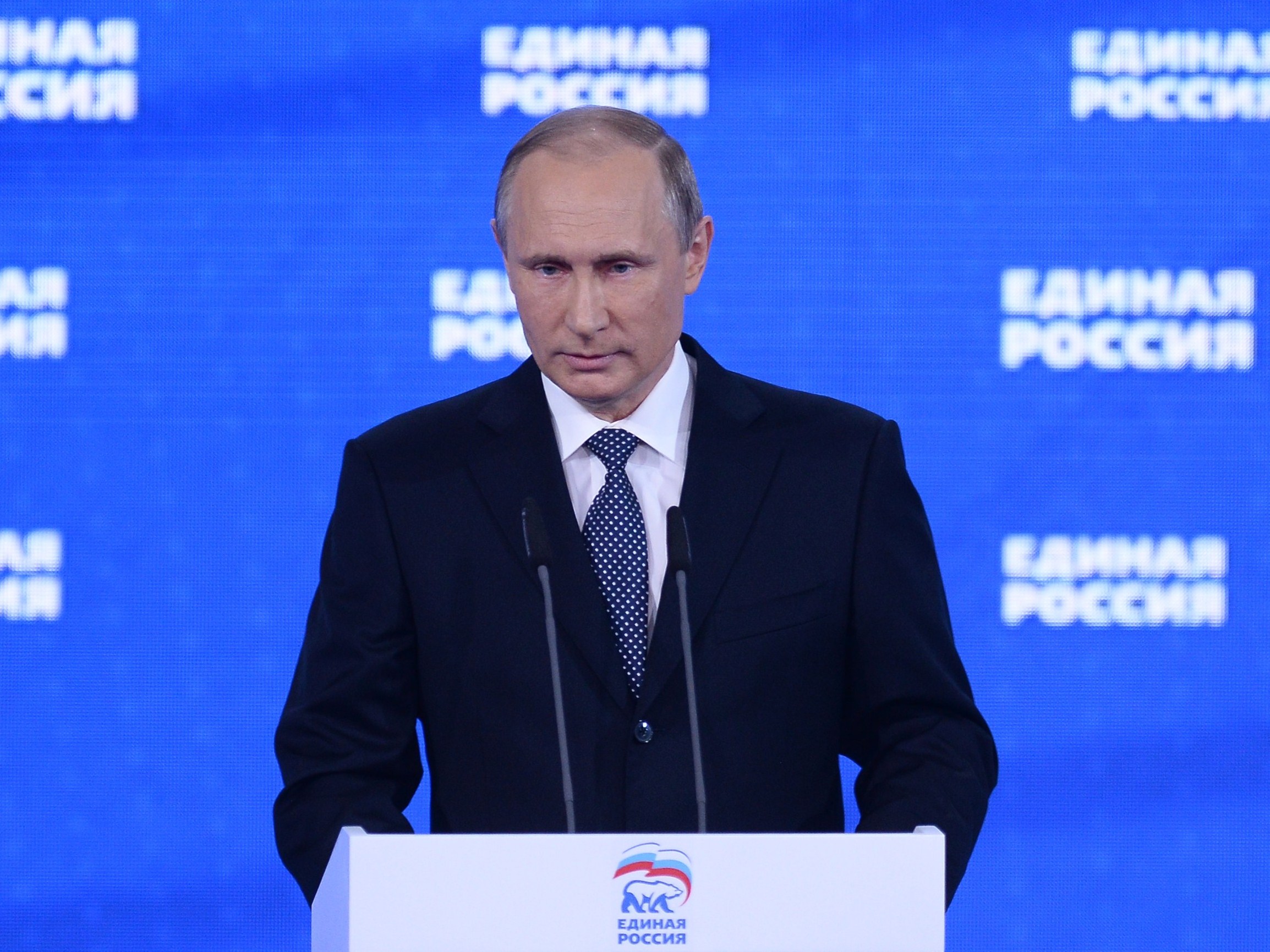 Владимир Путин впервые за четыре года выступил на съезде «Единой России»