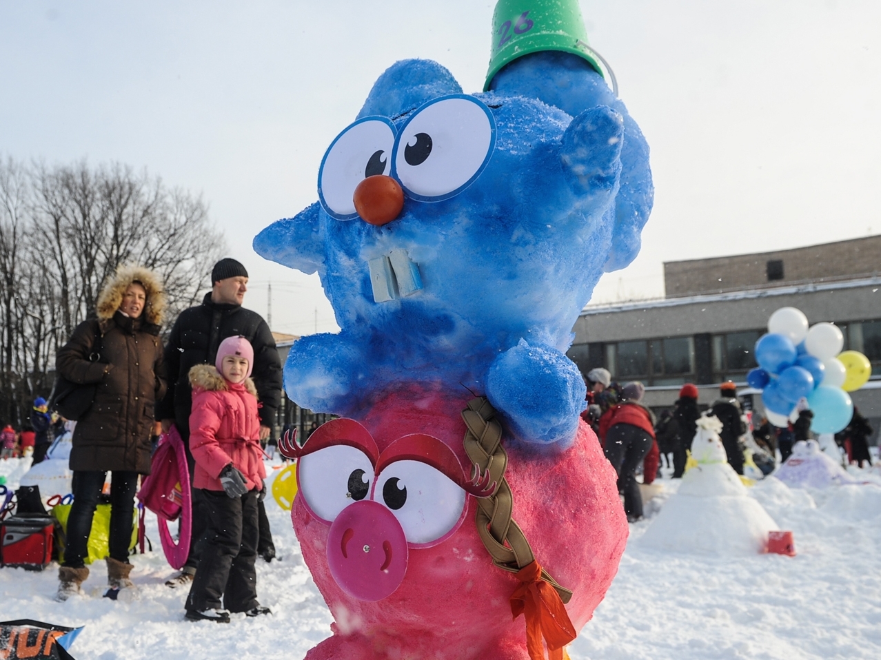 В Москве устроят арт-битву снеговиков