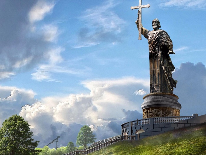 Представлен финальный проект 16-метрового памятника князю Владимиру 