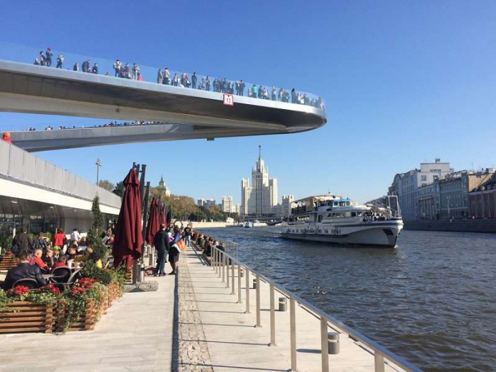 Московский парк «Зарядье» за два года посетили 23 млн человек