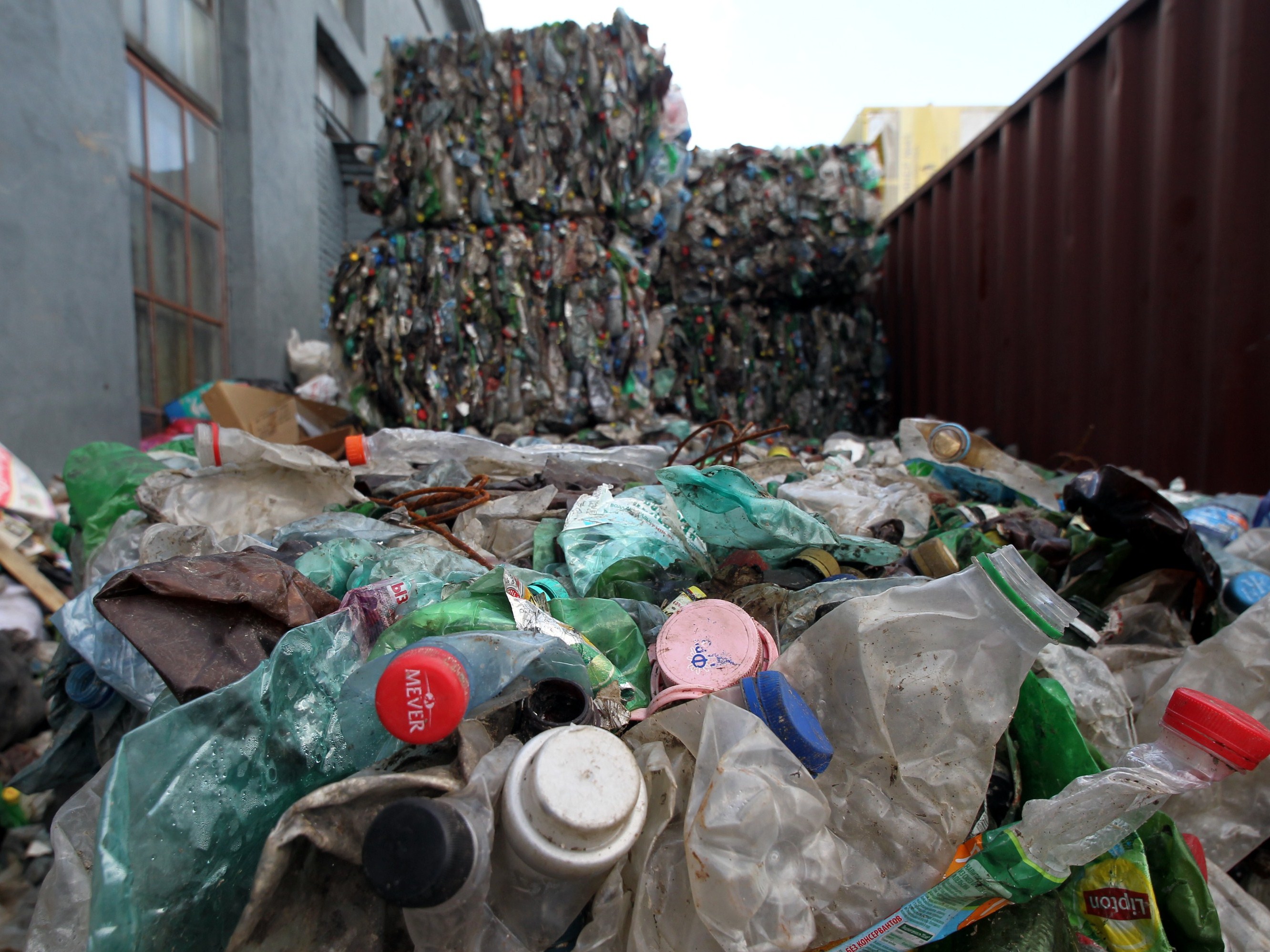 Только половина отходов утилизируется в России