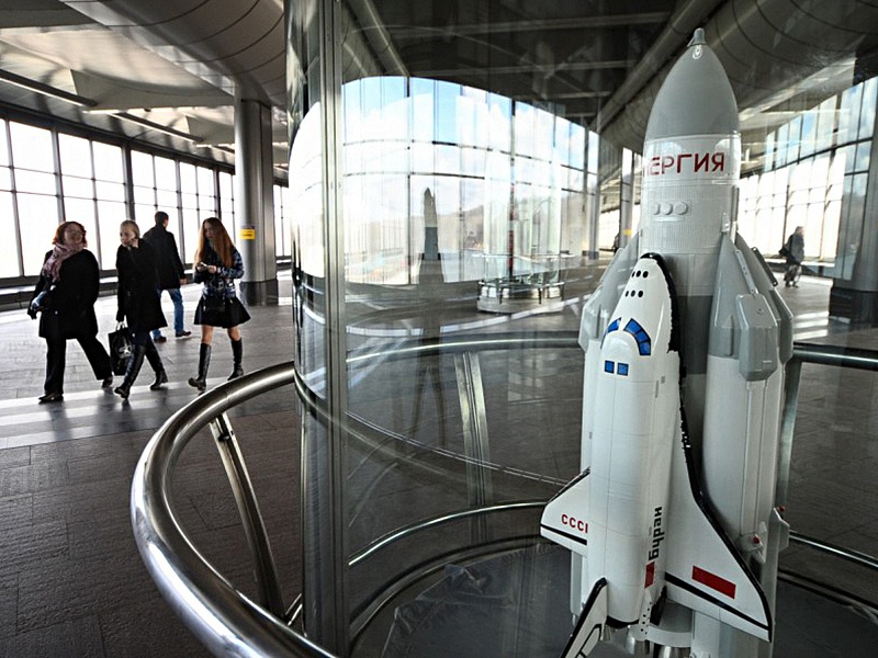 8 апреля в московском метро откроется выставка, посвященная Дню космонавтики