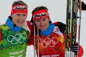 Максим Вылегжанин и Никита Крюков выиграли серебряные медали в командном спринте
