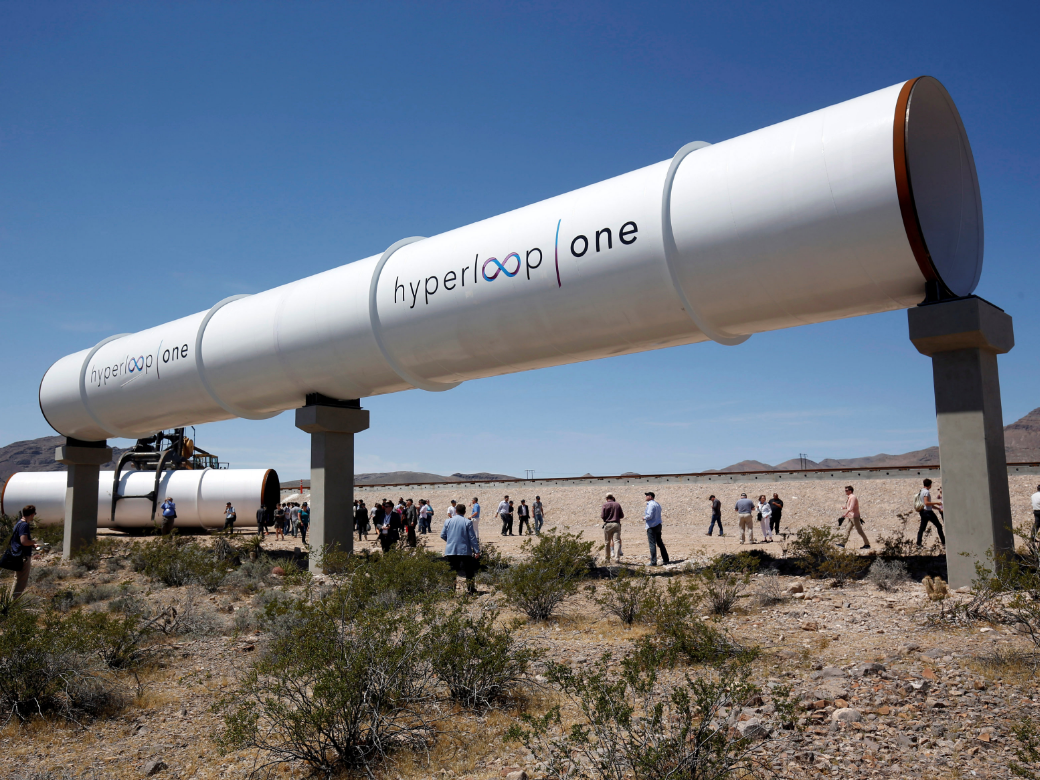 Hyperloop One хочет создать высокоскоростной путь из Китая в Европу через Россию