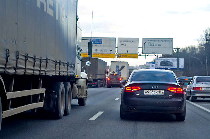 С 10 февраля в Москве заработала новая навигация на дорогах. Схема съездов с МКАД
