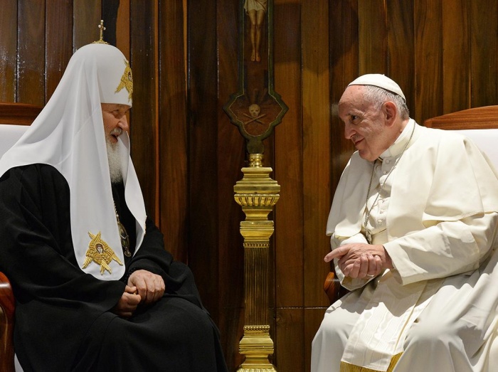 Итоги первой в истории встречи патриарха и понтифика