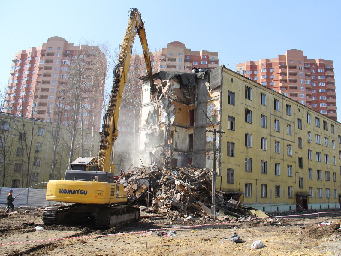 Депутаты Мосгордумы предложили ускорить снос оставшихся пятиэтажек