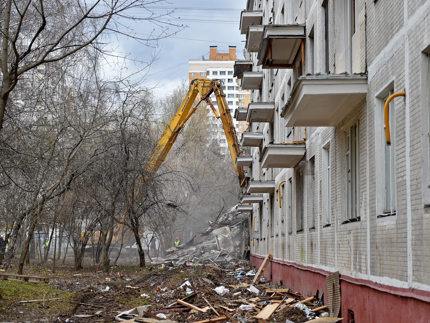 За несколько лет в Москве снесут 79 оставшихся пятиэтажек