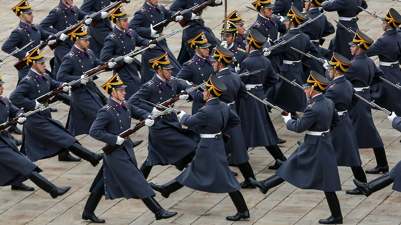 Последний развод караулов Президентского полка в Кремле пройдет 19 октября