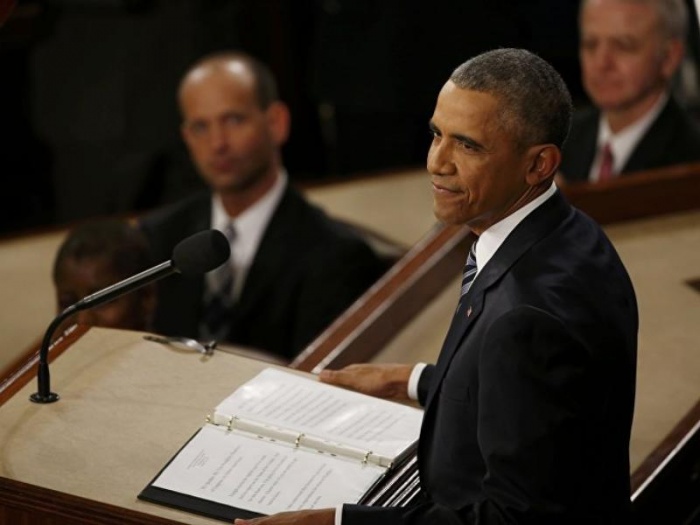 Барак Обама последний раз выступил перед Конгрессом США