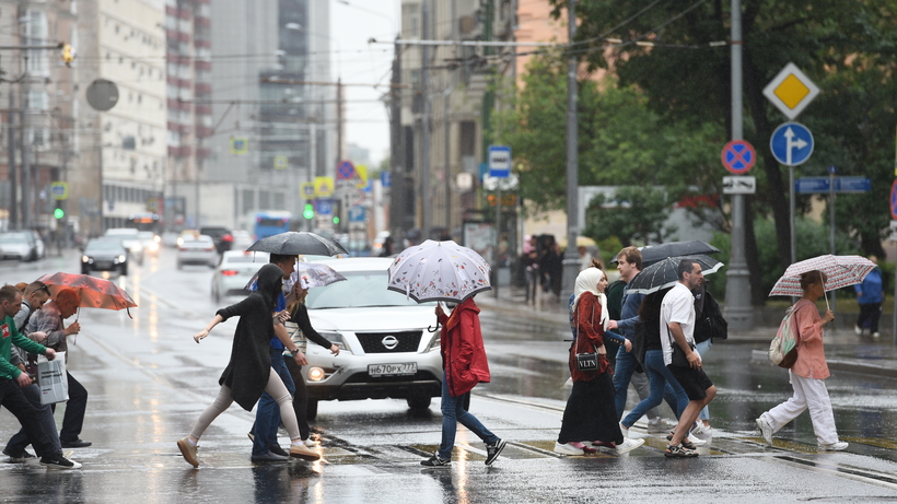 Сильные дожди пройдут в Московском регионе в течение недели