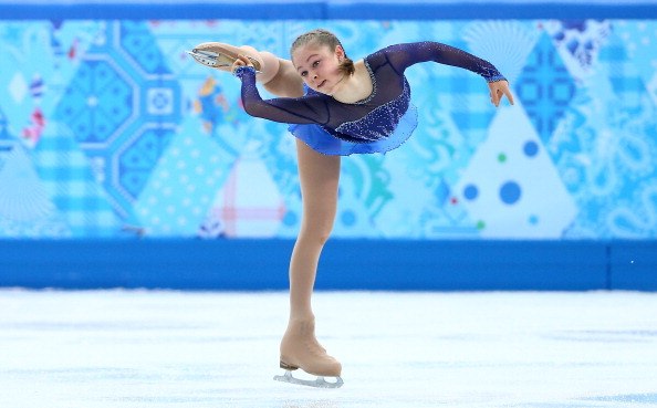 Юлия Липницкая в командном зачете на Олимпиаде 2014